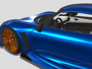 2015-포르쉐-918-와이드바디 3D 모델
