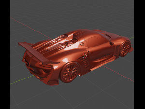 2015-포르쉐-918-와이드바디 3D 모델