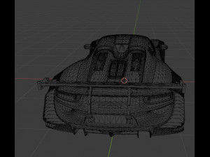 2015-포르쉐-918-와이드바디 3D 모델