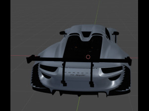 2015-포르쉐-918-와이드바디 3D 모델