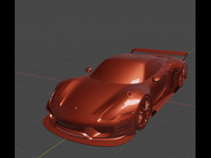 2015-포르쉐-918-와이드바디 3D 모델