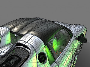 Porsche-918-spyder 3D 模型