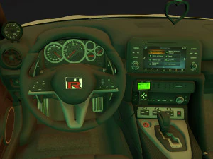 Nissan-gtr-aimgain Modello 3D