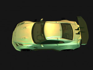 Nissan-gtr-aimgain Modello 3D