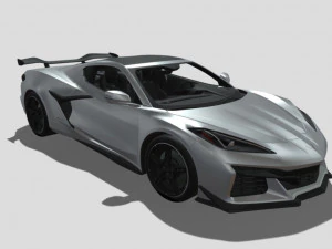 シボレー コルベット C8 Z06 3Dモデル