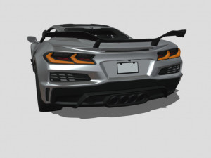Chevrolet Corvette C8 Z06 Modelo 3D