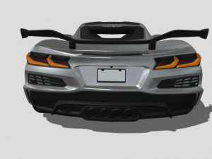 Chevrolet Corvette C8 Z06 Modelo 3D