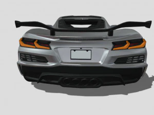Chevrolet Corvette C8 Z06 3D Model