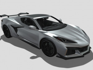 Chevrolet Corvette C8 Z06 Modelo 3D