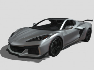 Chevrolet Corvette C8 Z06 Modelo 3D
