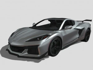 Chevrolet Corvette C8 Z06 3D Model