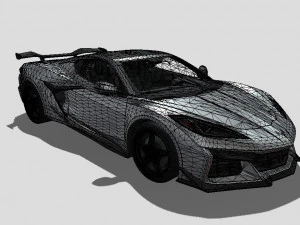 Chevrolet Corvette C8 Z06 3D Model