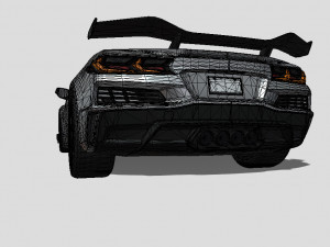 Chevrolet Corvette C8 Z06 Modelo 3D