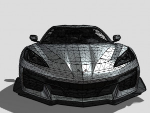 Chevrolet Corvette C8 Z06 Modelo 3D