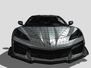Chevrolet Corvette C8 Z06 3D Model