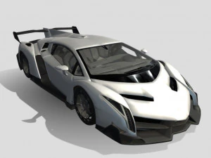 Lamborghini-veneno-lp750 3D Model