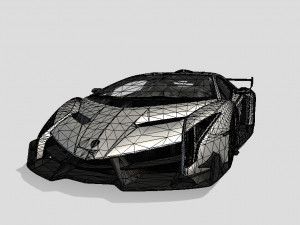 Lamborghini-veneno-lp750 3D 모델