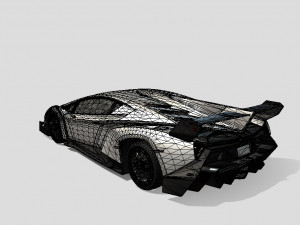 Lamborghini-veneno-lp750 3D 모델