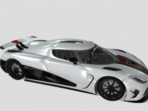 Koenigsegg-agera-r-sapphire 3D 模型