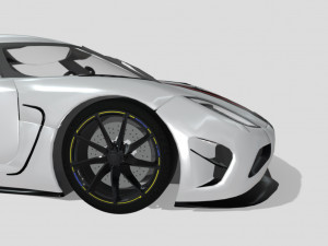 Koenigsegg-agera-r-sapphire 3D 模型
