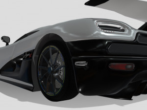 Koenigsegg-agera-r-sapphire 3D 模型
