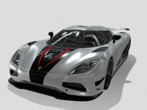 Koenigsegg-agera-r-sapphire 3D 模型