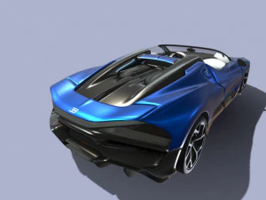 Bugatti-mistral-2023-ccd 3D Model