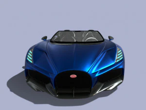 Bugatti-mistral-2023-ccd 3D Model