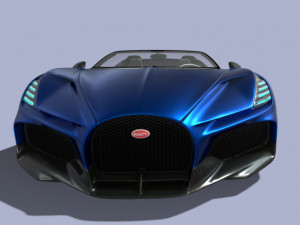 Bugatti-mistral-2023-ccd 3D Модель