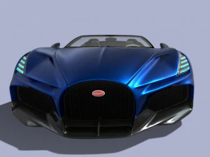 Bugatti-mistral-2023-ccd 3D Model
