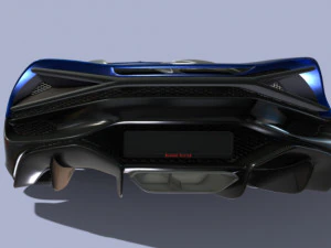 Bugatti-mistral-2023-ccd 3D Model