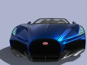 Bugatti-mistral-2023-ccd 3D Модель
