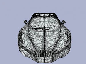 Bugatti-mistral-2023-ccd 3D Model