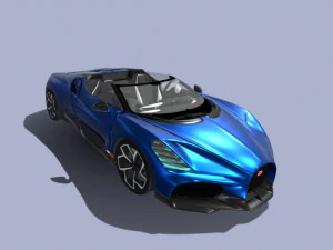 Bugatti-mistral-2023-ccd 3D Model