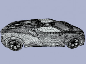 Bugatti-mistral-2023-ccd 3D Модель