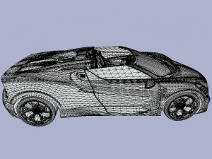 Bugatti-mistral-2023-ccd 3D Model