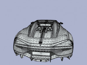 Bugatti-mistral-2023-ccd 3D Модель
