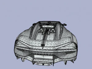 Bugatti-mistral-2023-ccd 3D Model