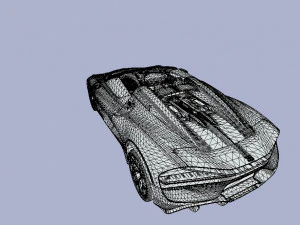 Bugatti-mistral-2023-ccd 3D Model