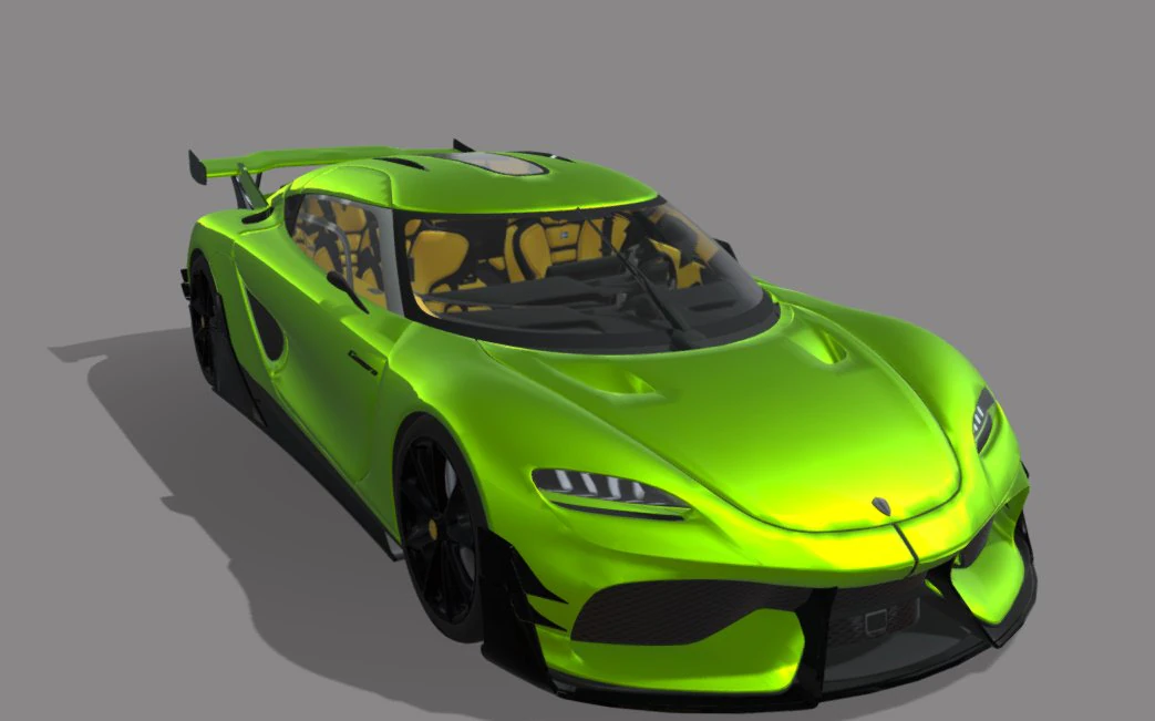 Koenigsegg-gemera-evil 3D Model .c4d .max .obj .3ds .fbx .stl .blend