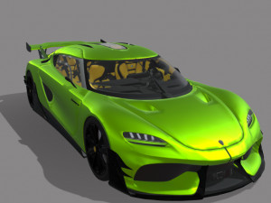 Koenigsegg-gemera-evil 3D Model