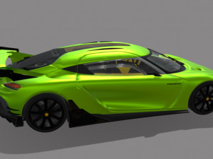 Koenigsegg-gemera-evil 3Dモデル