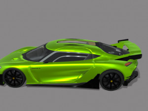 Koenigsegg-gemera-evil 3Dモデル