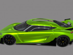 Koenigsegg-gemera-evil 3Dモデル