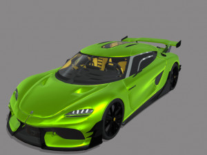 Koenigsegg-gemera-evil 3Dモデル