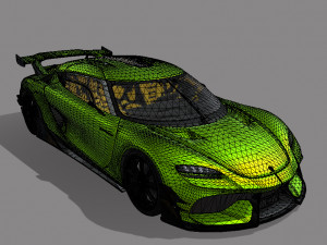 Koenigsegg-gemera-evil 3Dモデル