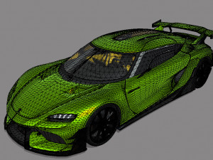 Koenigsegg-gemera-evil 3Dモデル