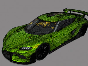 Koenigsegg-gemera-evil 3D Model