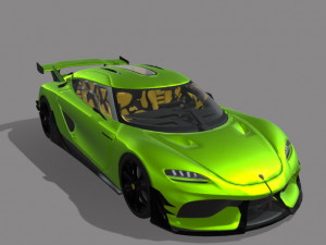 Koenigsegg-gemera-evil 3Dモデル