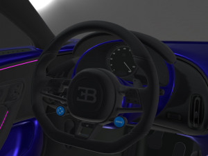 Bugatti-chiron-super-sport-sapphire 3D Модель